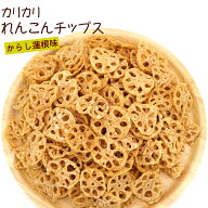 からしれんこんチップス れんこんチップス からし 160g (DL) 国内製造 業務用 割れあり チャック袋入 真…