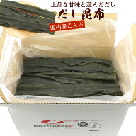 だしこんぶ お徳用 30cm カット 1kg (1キロ) 業務用 (E) だし昆布 出し昆布 国産