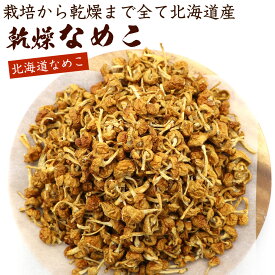 乾燥なめこ なめこ 【 北海道産 乾燥きのこ 無添加 】 100g (D) 大容量 業務用 チャック付き袋入り 長期保存 乾燥キノコ 干しなめこ メール便 送料無料