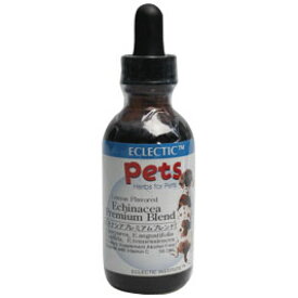 【15％P還元】 エキナシア プレミアムブレンド チンキ 液体 2オンス 59.2ml ペット用ハーブサプリメント ECLECTIC for Pets エクレクティック