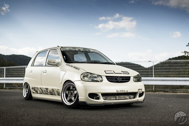 楽天市場】アルト HA23 バッドフェイスボンネット CLS RM RacingModify 