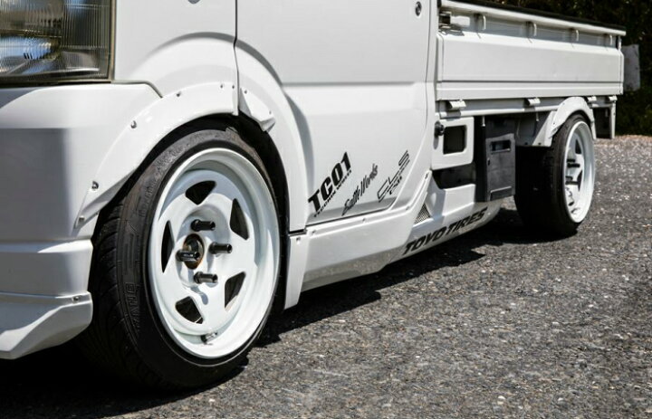 楽天市場】TC01 白 14inch 7.0j 4穴 PCD100 ※ホイール 2本 テッチン 鉄 