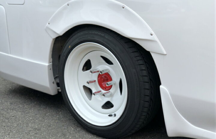 楽天市場】TC01 白 16inch 8.0j 6穴 PCD139.7 ※ホイール 2本 テッチン 