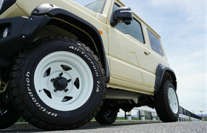 楽天市場 Tc01 白 16inch 8 0j 25 5穴 Pcd139 7 ホイール4本セット テッチン 鉄ちん Esb Esbshop イーエスビー楽天市場店