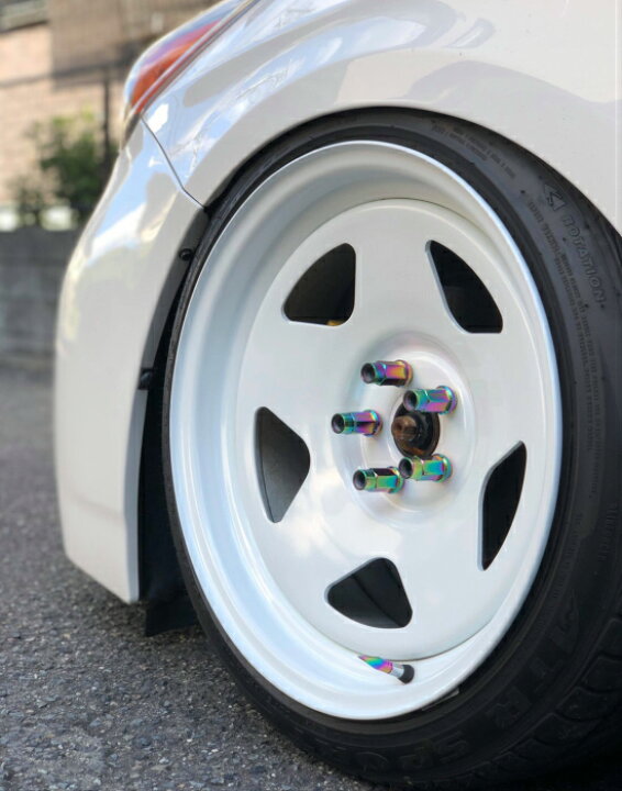 楽天市場】TC01 白 17inch 9.0j +25 5穴 PCD100 ※ホイール 2本 