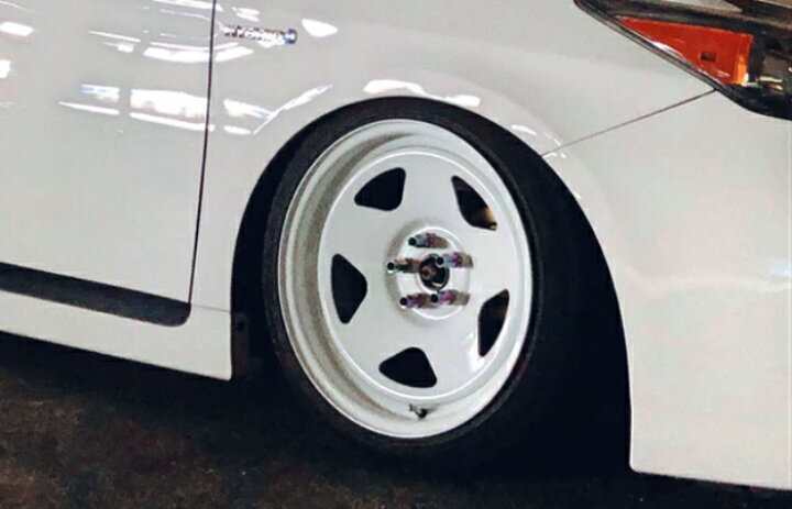 楽天市場】TC01 白 17inch 9.0j +25 5穴 PCD100 ※ホイール 2本 