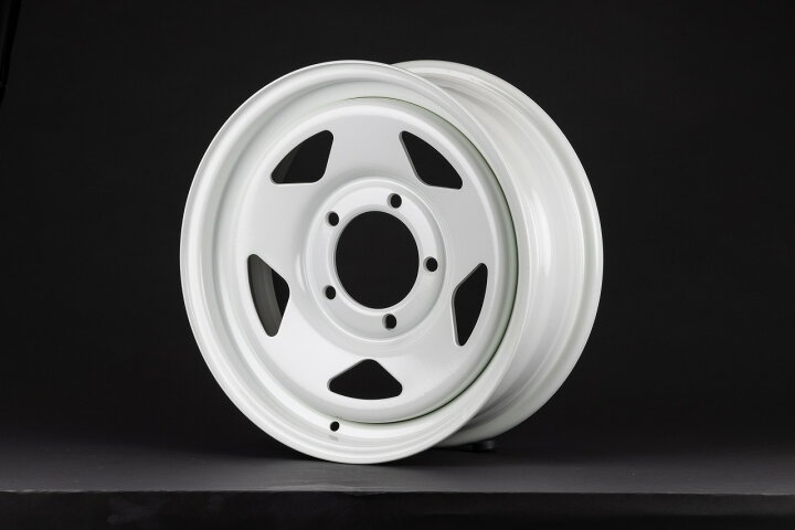 楽天市場】TC01 白 16inch 6.0j +25 5穴 PCD139.7 ※ホイール 2本 