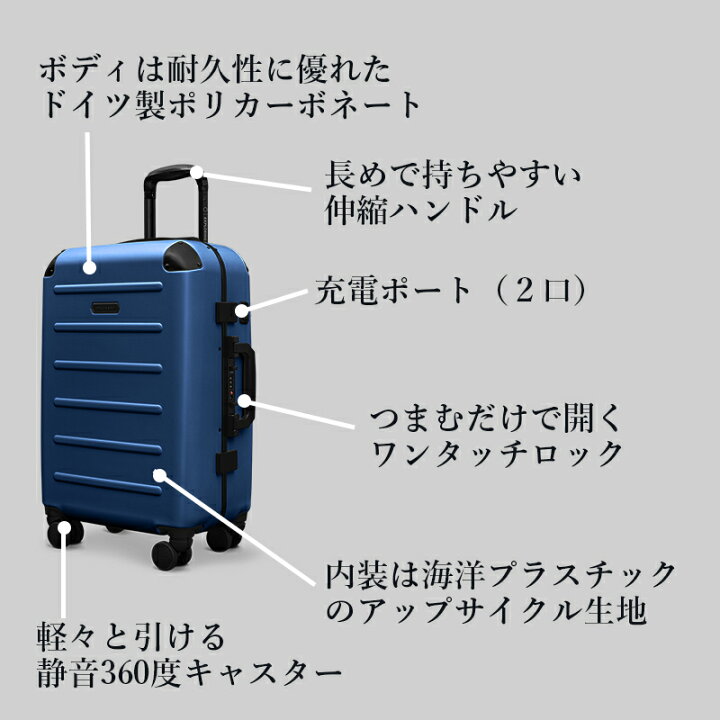 楽天市場】SOLGAARD Trunk Closet -L 大容量 91L 時短スーツケース 