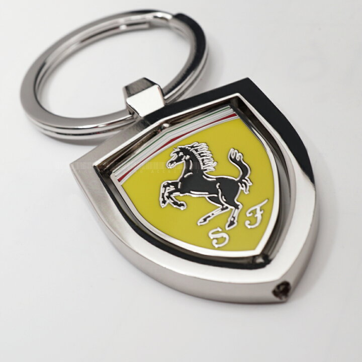 楽天市場】フェラーリ Ferrari SFスピナーキーホルダー キーリング 鍵 
