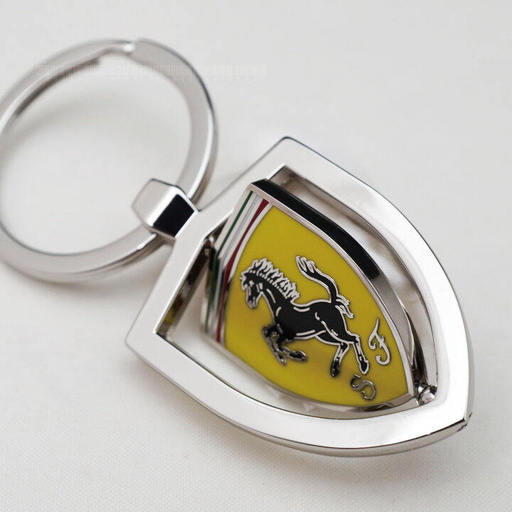 楽天市場】フェラーリ Ferrari SFスピナーキーホルダー キーリング 鍵  