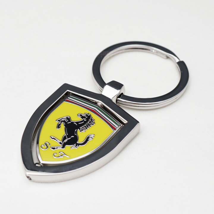 楽天市場】フェラーリ Ferrari SFスピナーキーホルダー キーリング 鍵  