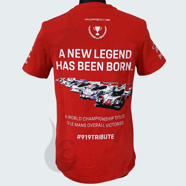 楽天市場】PORSCHE ポルシェ 919 TRIBUTE Tシャツ／Lサイズ ウエア 