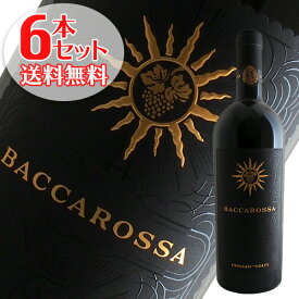 【送料無料】6本セット バッカロッサ[2020]ポッジョ レ ヴォルピ（赤ワイン イタリア）