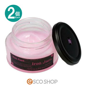 【あす楽】(2個セット)ヘアーフード アイロンジャム 100g アウトバストリートメント ヘアアイロン用 スタイリング剤 ダメージ補修 送料無料