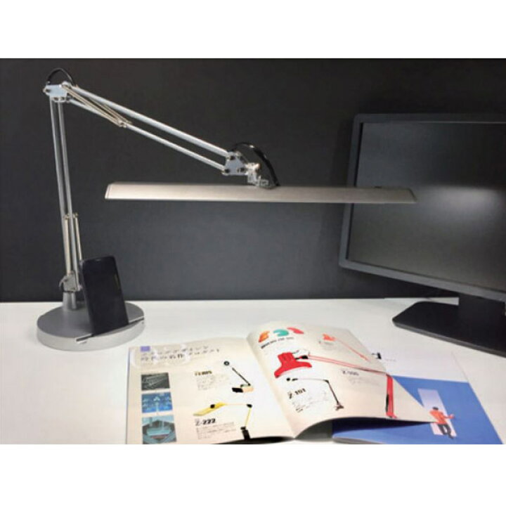 楽天市場】山田照明 Zライト LED デスクライト シルバー Z-10DSL 目に 