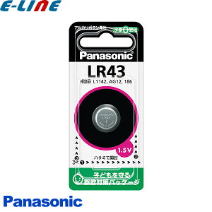 Panasonic pi\jbN LR43P AJ{^dr 1.5V LR43 lr43pu敪Av
