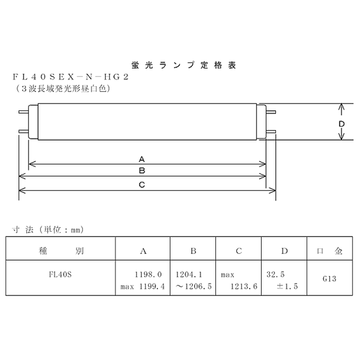 楽天市場】[10本セット] ホタルクス FL40SEX-N-HG2 ライフルックNHG 3
