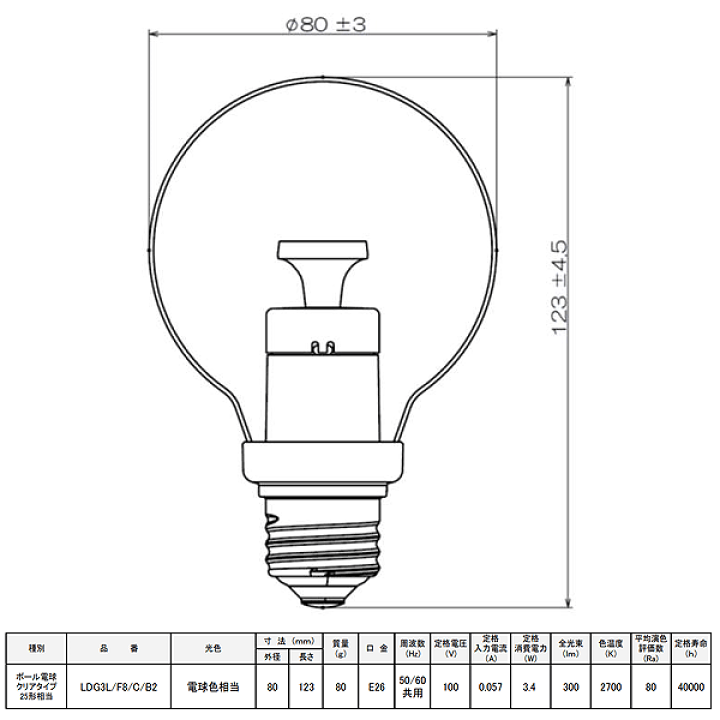 Panasonic LED照明 3個セット 楽天市場】［3個セット］Panasonic パナソニック LDG3L/F8/C/B2