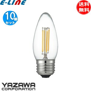 [10�Z�b�g]���U�� �t�B�������gLED LDC4LG36C �V�����f���A�� LED E26 �N���A�d�� 40�` ������20000���ԁu���������v