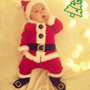 NX}Xxr[ 4_Zbg Xmas baby Ԃ xr[ T^ ߑ xr[ ㉺Zbg  ~ 70 80 90 100 cm ̎q j̎q RXv RX`[ q LbY RX`[ NX}X 