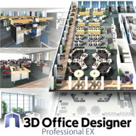 【35分でお届け】MEGASOFT 3DオフィスデザイナーProfessional EX クラウドライセンススターターキット（3…