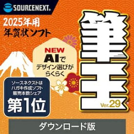 【35分でお届け】筆王Ver.29 ダウンロード版 【ソースネクスト】