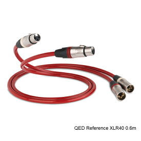 QED Reference XLR40 0.6m XLRケーブル アナログ ペア