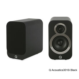 Q Acoustics【キューアコースティックス】3010i black パッシブスピーカー1ペア　ブックシェルフ【正規品・新品】