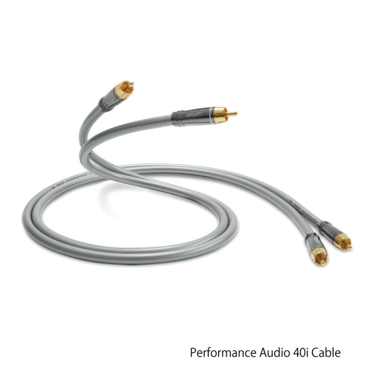 楽天市場】QED Performance Audio40i 1mペア RCAケーブル : ESFストア  