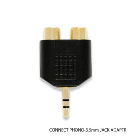 CONNECT Phone-3.5mm Jack Adaptor【QED】 コネクト / 変換・ジョイント アダプター【正規品 / 新品】