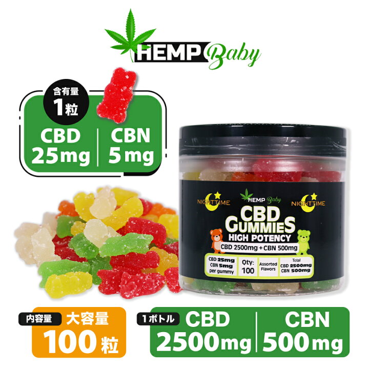 楽天市場】【新基準対応】 CBD グミ ぐみ HEMP Baby ヘンプベビー CBD+ 