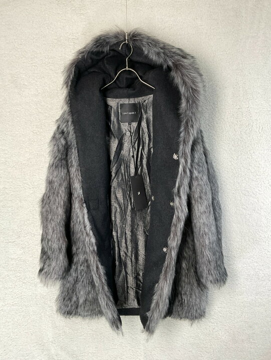 楽天市場】未使用 1piu1uguale3 ウノピゥウ 3 グレー WRAP SNAP COAT  