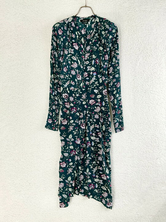 楽天市場】未使用 ISABEL MARANT イザベルマラン 36 グリーン シルク総  