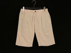 giab's ARCHIVIO ジャブスアルキビオ DELLA ROBBIA/SH-A3760 1タックイージースラックスショーツ ハーフパンツ 未使用 48 ベージュ