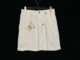 giab's ARCHIVIO ジャブスアルキビオ COSIMO-A3573 ウォッシャブルジャージーイージーショーツ 未使用 44 ホワイト