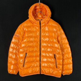 DUVETICAデュベティカ ATEN U Wジップフーディライトダウンジャケット 未使用 50 オレンジ