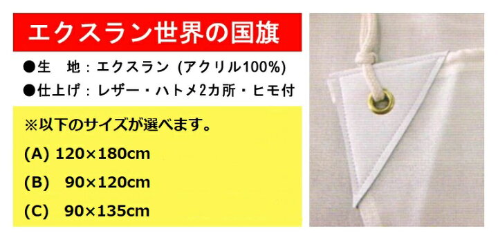 ブラジル国旗 1cm幅 エクスラン