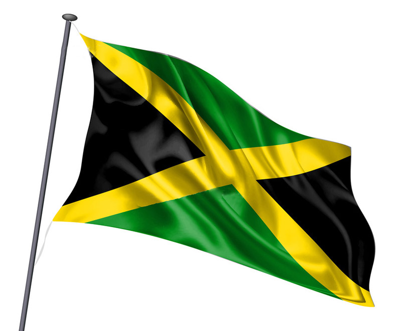 楽天市場】【万国旗・世界の国旗】ジャマイカ国旗(120cm幅/エクスラン 