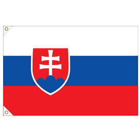 【万国旗・世界の国旗】スロバキア国旗(135cm幅/エクスラン)