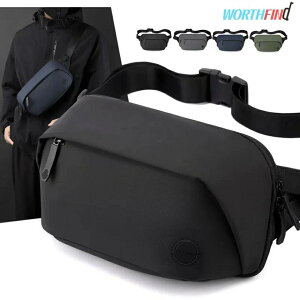 WE POWER ウエストバッグ ウエストポーチ ボディバッグ メンズ ショルダーバッグ レディース 型崩れしない 超軽量 大容量 多機能 3way 斜めがけ 肩掛け 防犯 撥水 おしゃれ かっこいい 丈夫 頑丈