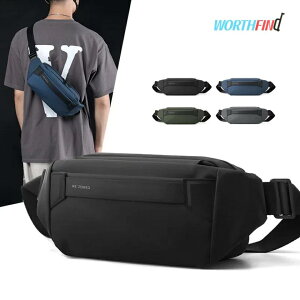 WE POWER ボディバッグ メンズ ショルダーバッグ 型崩れしない 超軽量 大容量 多機能 3way 斜めがけ 肩掛け 防犯 撥水 おしゃれ かっこいい 丈夫 頑丈 耐久性 軽い カバン お出かけ 通勤 通学 お