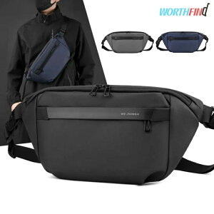 WEPOWER 3way ボディバッグ ボディーバッグ メンズ ワンショルダーバッグ 斜めがけ 多機能 メンズバッグ ウエストバッグ 整理整頓 便利 防水 撥水 軽量 アウトドア 軽い 小さめ ボディバッグ 外