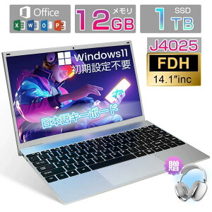 office2021t m[gp\R windows11 Celeron J4025 Vi  m[gpc laptop 13CPU tHDt 12GB SSD256GB WEBJ  IPSLp w Bluetooth q av[g