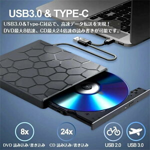 _Z[10ItI^OtDVDhCu USB3.0 Type-C Windows11 DVDhCu Ot dvdhCu CD/DVD vC[ dvd cd hCu  ǂݍ ^捞ݑΉ whCu p\R Windows/Ma