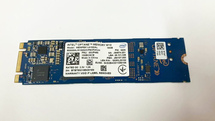 3d Xpoint Memory M10 3d Xpoint Nvme Intel Mempek 1j01 SSD