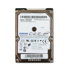 【中古】2.5インチHDD IDE SAMSUNG HM160HC ノートPC内蔵用 PATA(ATAPI/IDE)/9.5mm/160GB/内臓HDD　ハードデスク 送料無料