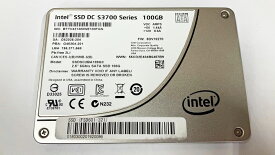 【中古】2.5インチ　INTEL　SSD　S3700　SERIES 100GB 7MM　SSDSC2BA100G3 SATA★送料無料