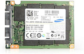 SAMSUNG Thin USATA 128GB SSD SATA3.0GBPS SSD MZUPA128HMCD 増設HDD　送料無料【中古】