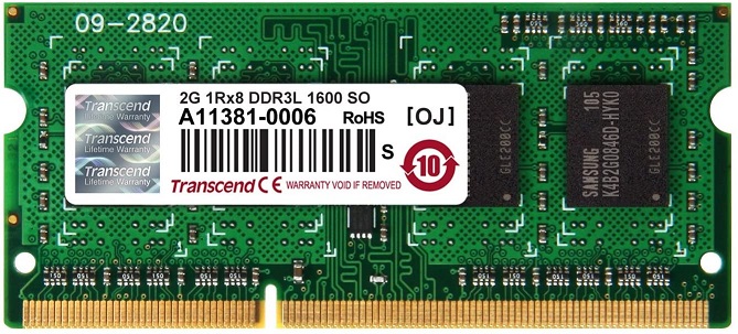 PC3L-12800S 定価 交換メモリ 増設メモリ 送料無料 Transcend ノートPC用メモリ PC3L-12800 格安SALEスタート DDR3L 1600 2GB TS256MSK64W6N 204pin - 1.5V 両対応 低電圧 中古 SO-DIMM 1.35V