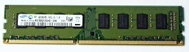 【中古】デスクトップPC用メモリ　SAMSUNG PC3-10600U DDR3 1333 4GB 中古メモリ【送料無料】増設メモリ